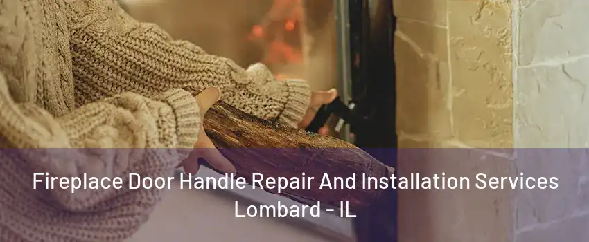 Fireplace Door Handle Repair And Installation Services Lombard - IL
