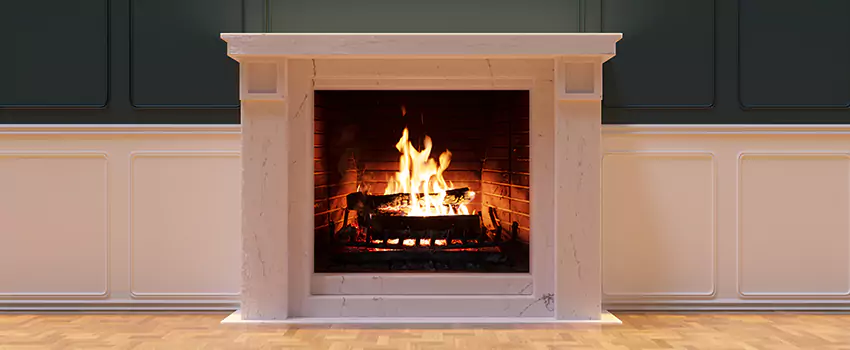 Open Flame Wood-Burning Fireplace Installation Services in Lombard, Illinois
