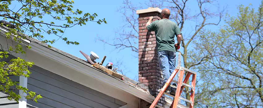 Vinyl and PVC Chimney Flashing Installation in Lombard, IL